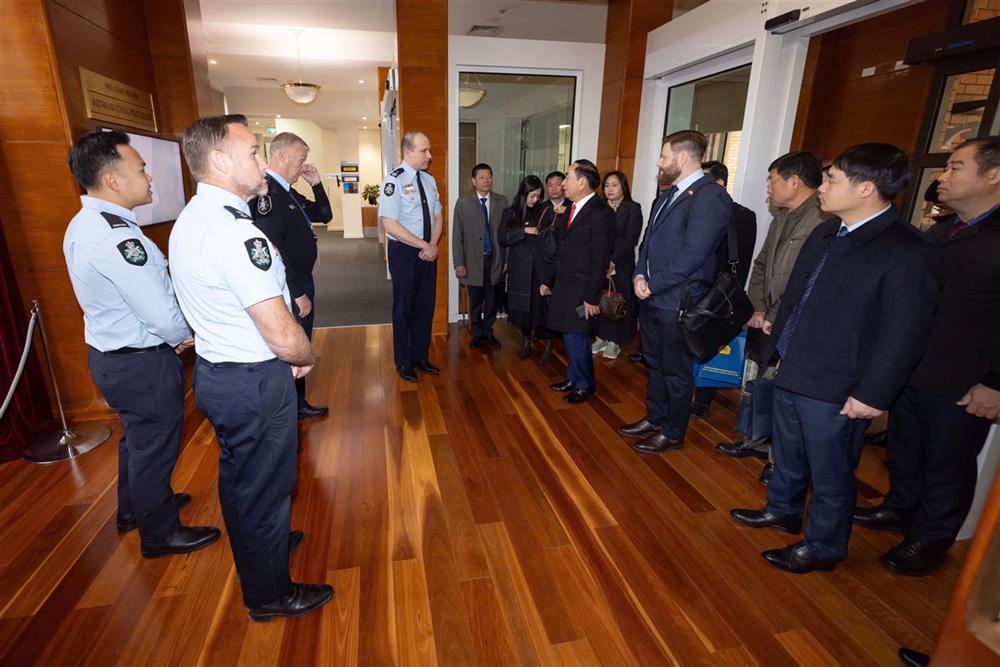 Delegates visits AFP College.