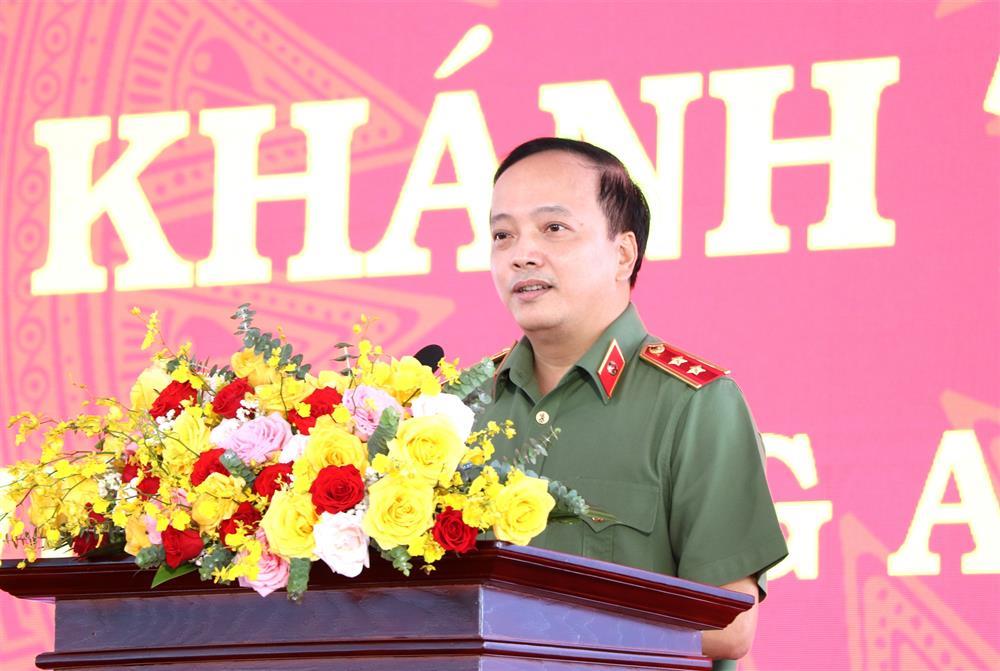 Deputy Minister Dang Hong Duc speaks at the ceremony.