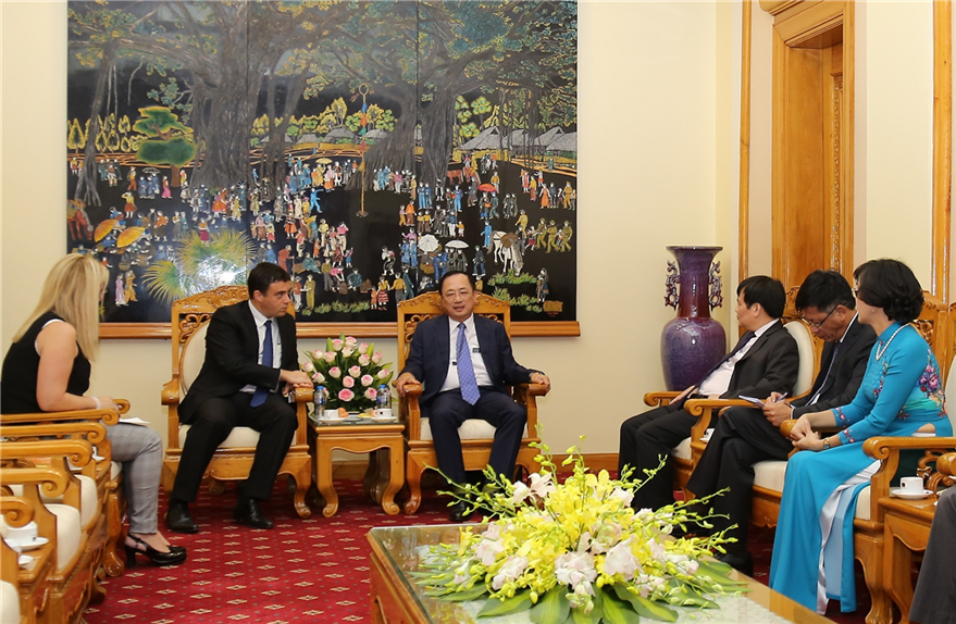 Delegates of the reception.