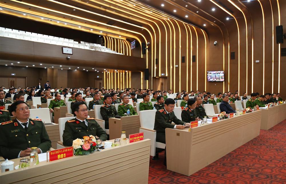 Delegates attend the ceremony.